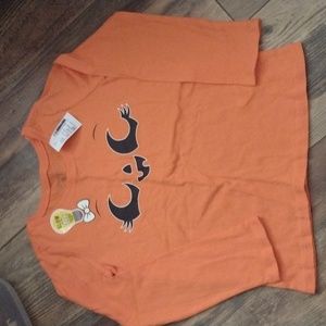 NWT glow in the dark pumpkin shirt for girls. 5t children's place long sleeves